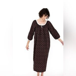 Domi Seersucker Dressing Gown